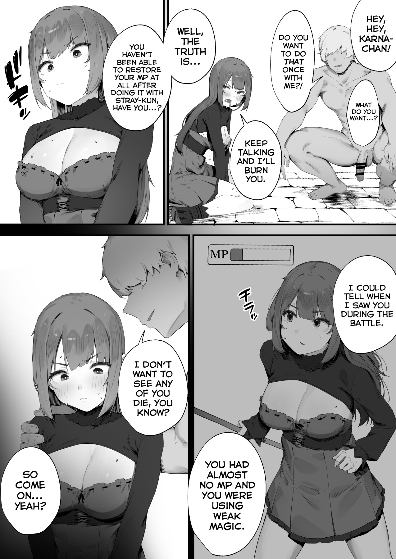 Hentai Manga Comic-Not enough MP due to the curse!! 1-5-Read-21